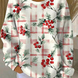 Зорница - Коледна блуза с мотив на светулки