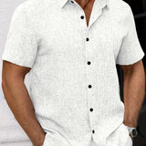 Здравчо - Лека риза с къс ръкав от лен