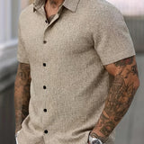 Здравчо - Лека риза с къс ръкав от лен