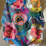 Ида | Свитер с големи цветни цветя