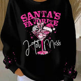 Зорница - Коледен пуловер с празничен принт