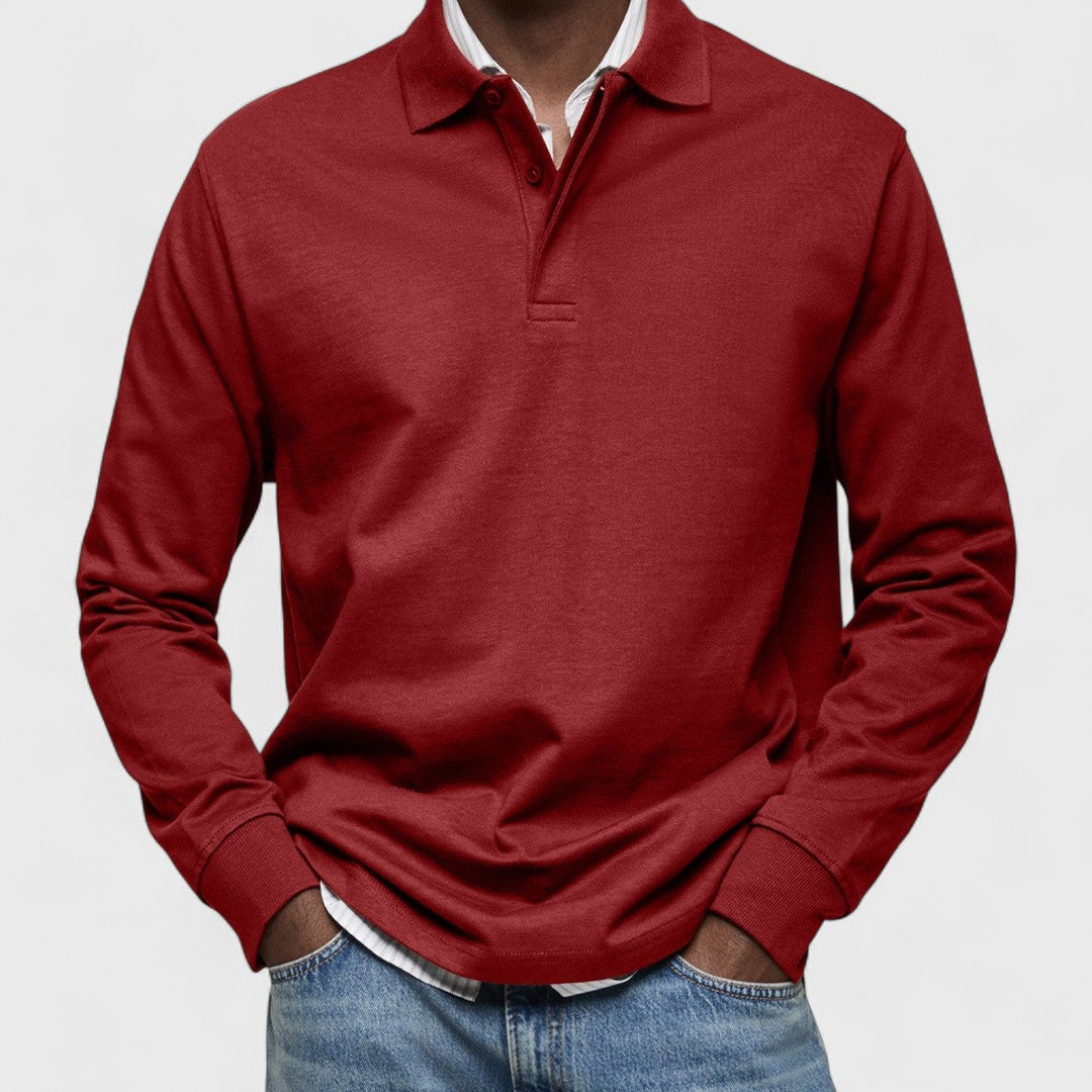 Мартин – мъжка блуза с яка и дълъг ръкав