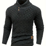 Пламен - елегантен плетен пуловер