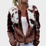 Мария - Кардиган с флорални мотиви за есента