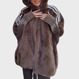 Снежина - Дамско яке с качулка