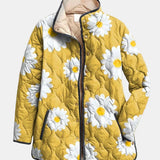 Сабле | Яке с примерка на очарователен модел с маргаритки