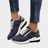 Ортопедични обувки с цип и дебела подметка