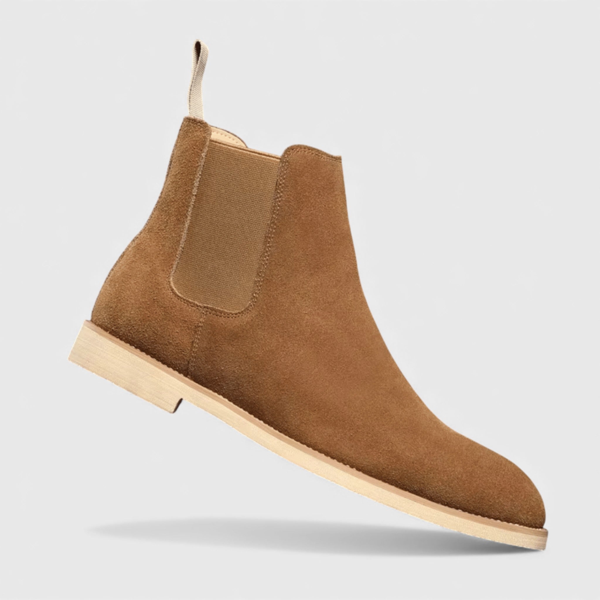 Ангел | Ботуши от кадифе стил Челси