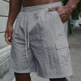 Цветан - Къси дишащи панталони с еластичен талия