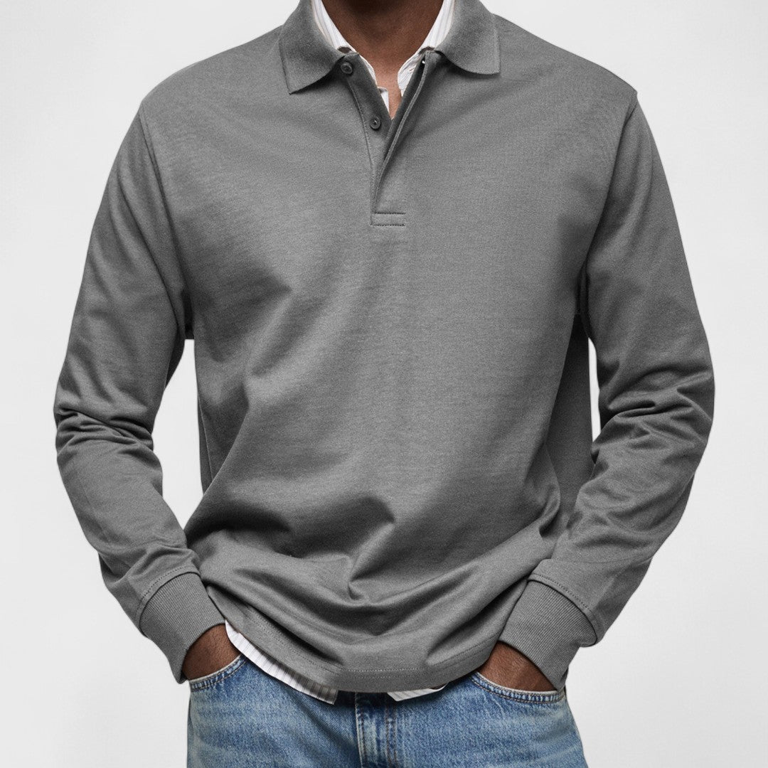 Мартин – мъжка блуза с яка и дълъг ръкав