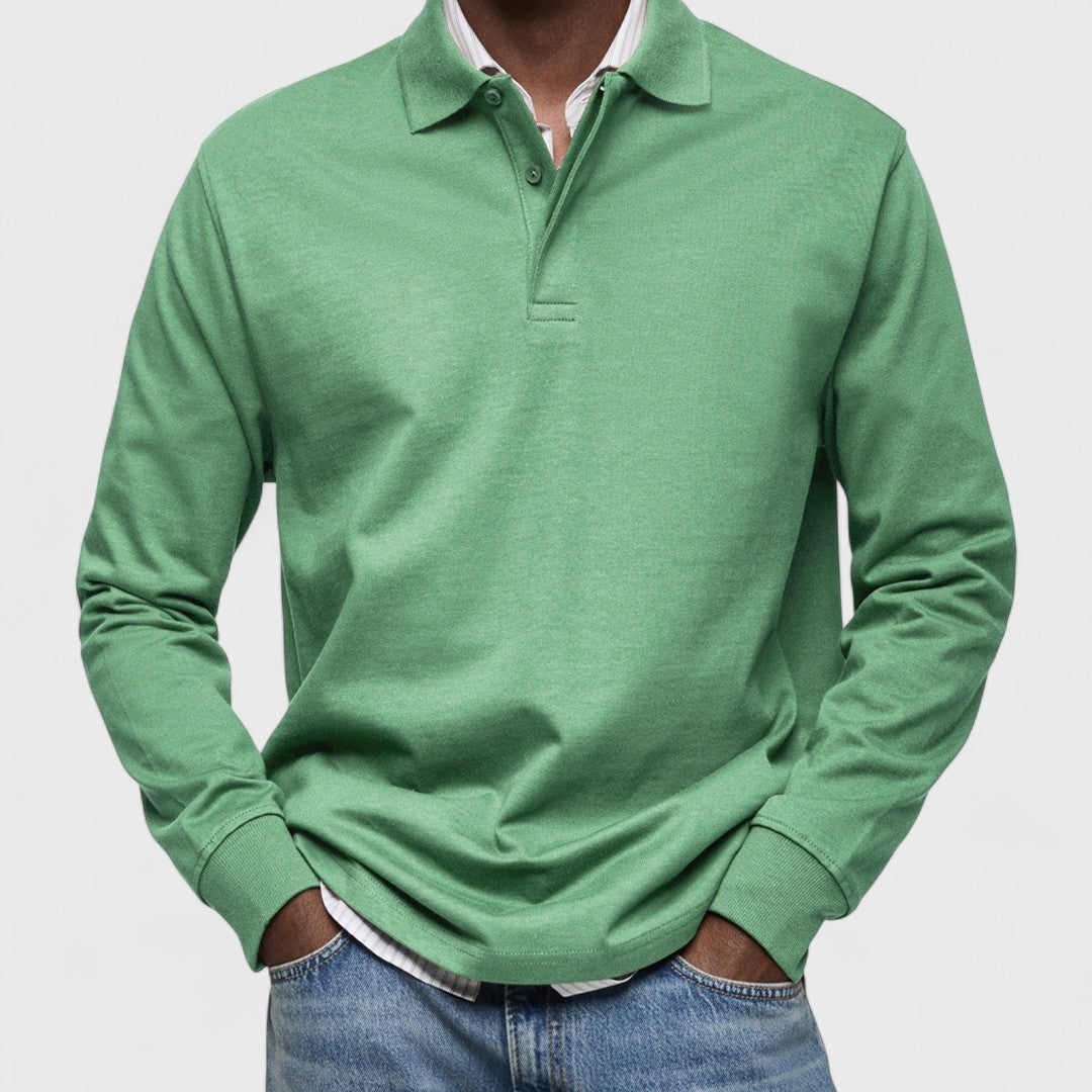 Мартин – мъжка блуза с яка и дълъг ръкав