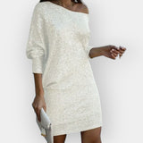 Вечерна рокля с пайети