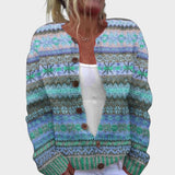 Моника - Цветен кардиган за есента