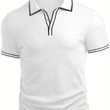 Горан - Елегантен поло с къси ръкави