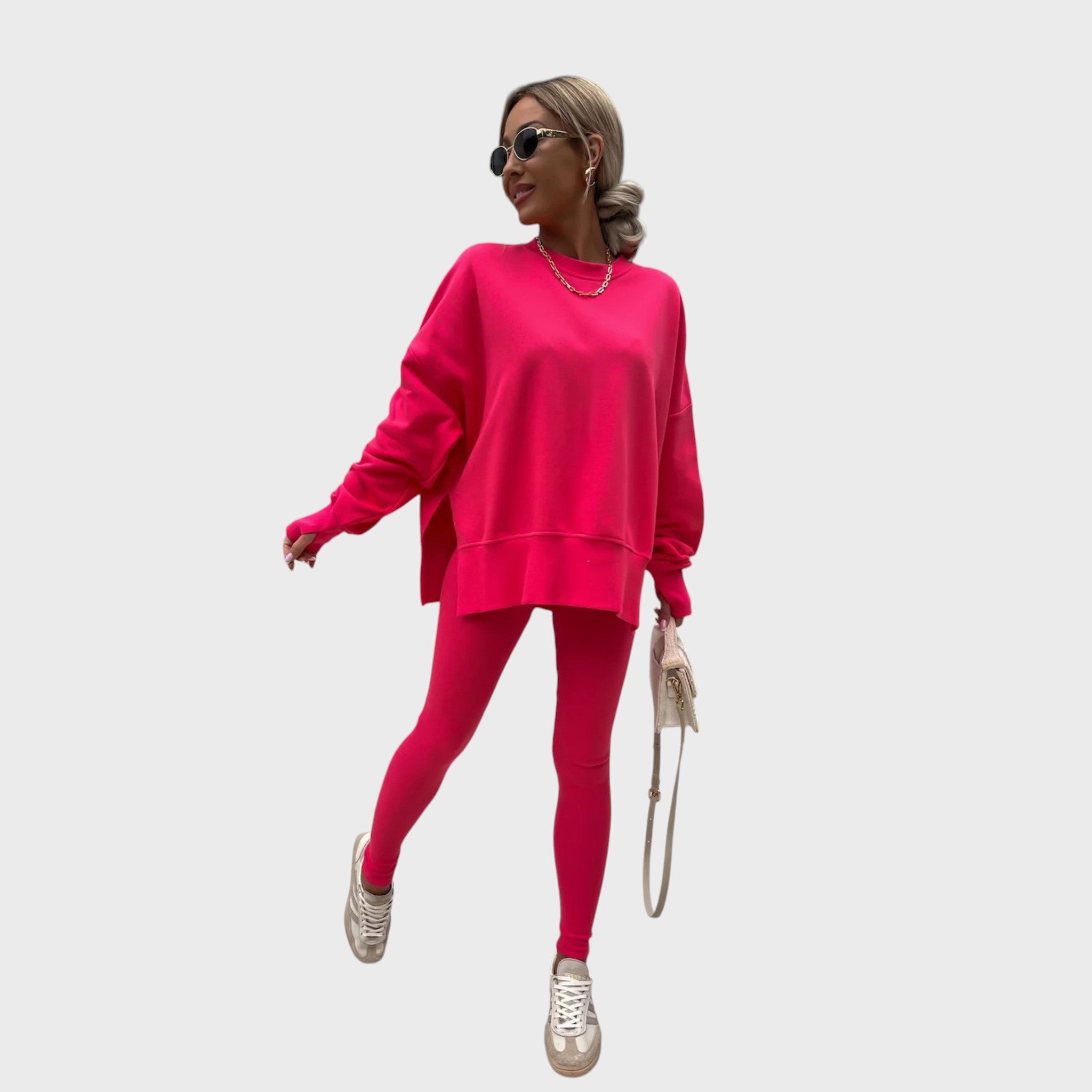 Калина - Широк Суитшърт и Удобен Клин