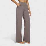 Елена – Елегантен широк панталон с висока талия