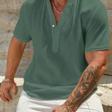 Елиян - Елегантна лятна риза с висока яка