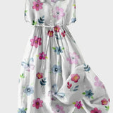 Рокля с Пролетни Цветя