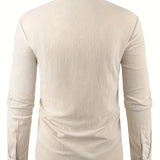 Орфей - Лека памучна риза с дълги ръкави