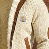 Борислав - Ретро текстурирано плетено яке