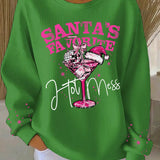 Зорница - Коледен пуловер с празничен принт