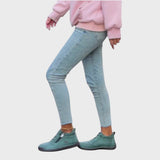 Милена – Дамски ботуши с шевове, маратонки с цип и връзки