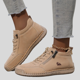 Милена – Дамски ботуши с шевове, маратонки с цип и връзки