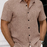 Здравчо - Лека риза с къс ръкав от лен