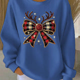 Зорница - Коледен пуловер с мотив на възел