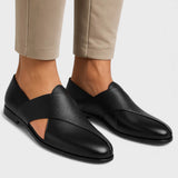 Калоян - Елегантни мъжки кожени мокасини