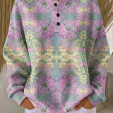 Альма | Свитер с етнически флорален дизайн