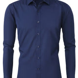 Найчо - Елегантна риза с дълги ръкави и копчета