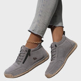 Милена – Дамски ботуши с шевове, маратонки с цип и връзки