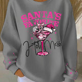 Зорница - Коледен пуловер с празничен принт