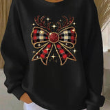 Зорница - Коледен пуловер с мотив на възел