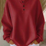 Анне | Ежедневен суитшърт с яка