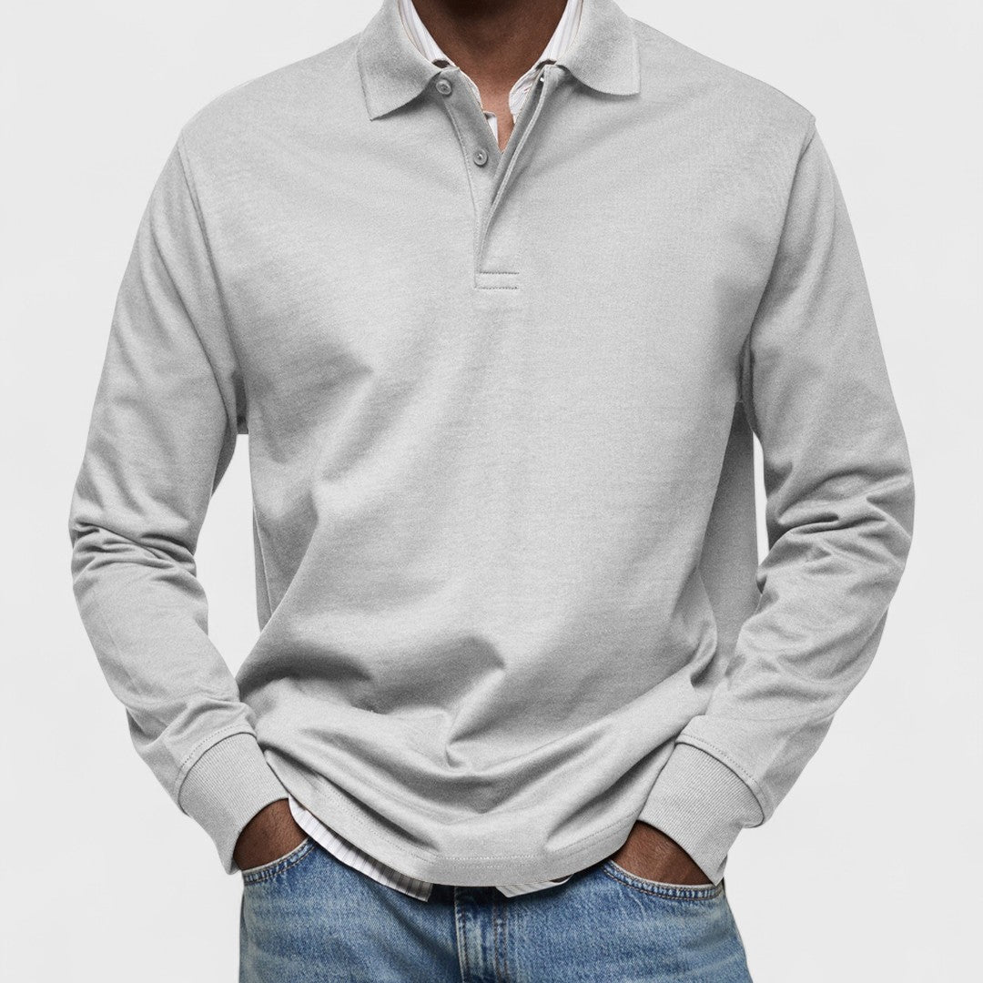 Мартин – мъжка блуза с яка и дълъг ръкав