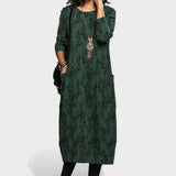 Ясмина - Елегантна есенна рокля