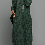 Теодора - Стилна дамска рокля с джобове