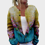 Галина - Цветен есенен кардиган