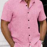 Здравчо - Лека риза с къс ръкав от лен