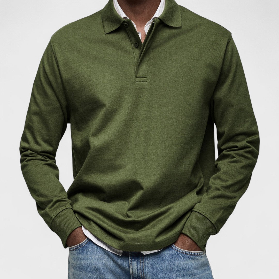 Мартин – мъжка блуза с яка и дълъг ръкав
