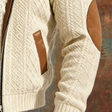 Борислав - Ретро текстурирано плетено яке