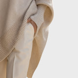 Виктория – Премиум кашмирен пуловер с елегантна асиметрия