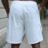 Цветан - Къси дишащи панталони с еластичен талия