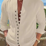 Орфей - Лека памучна риза с дълги ръкави