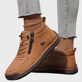 Милена – Дамски ботуши с шевове, маратонки с цип и връзки