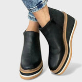 Ивана - Дамски боти на платформа