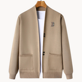 Кардиган – рамене и китки с канелен модел и регулируем пасаж