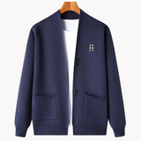 Кардиган – рамене и китки с канелен модел и регулируем пасаж